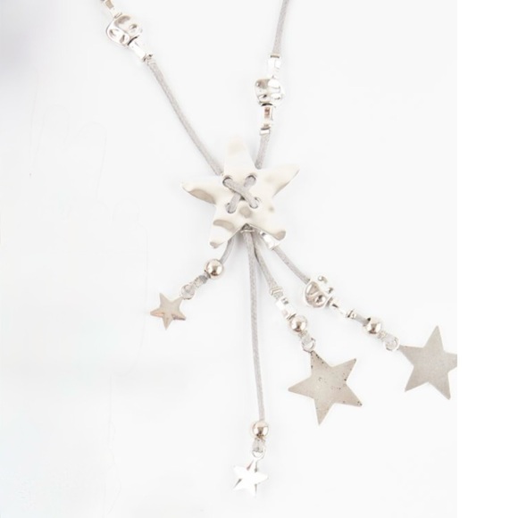NEW Silver Star Pendant Necklace - Picture 2 of 4